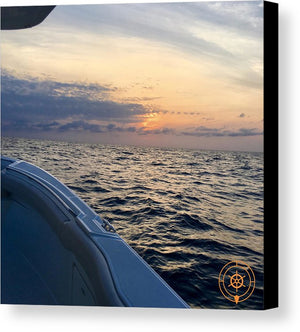 Boat Sunrise - Canvas Print