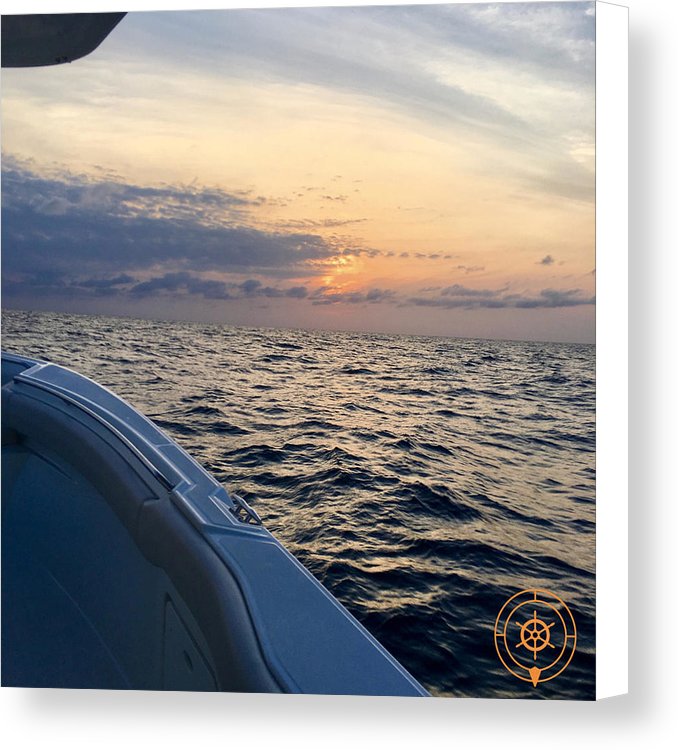 Boat Sunrise - Canvas Print