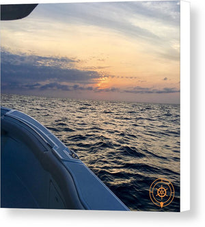 Boat Sunrise - Canvas Print